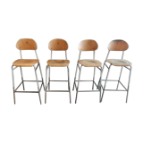 Set of 4 bar stools