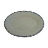 Oval presentation dish 41 x 27cm - Salins Terre de Fer - Robert model