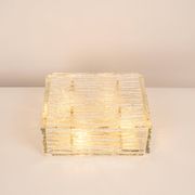 Murano glass ceiling lights by Kalmar, Austria, 1960s