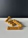 Woven ceramic knife holder