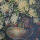 Table in oil bouquet of flowers