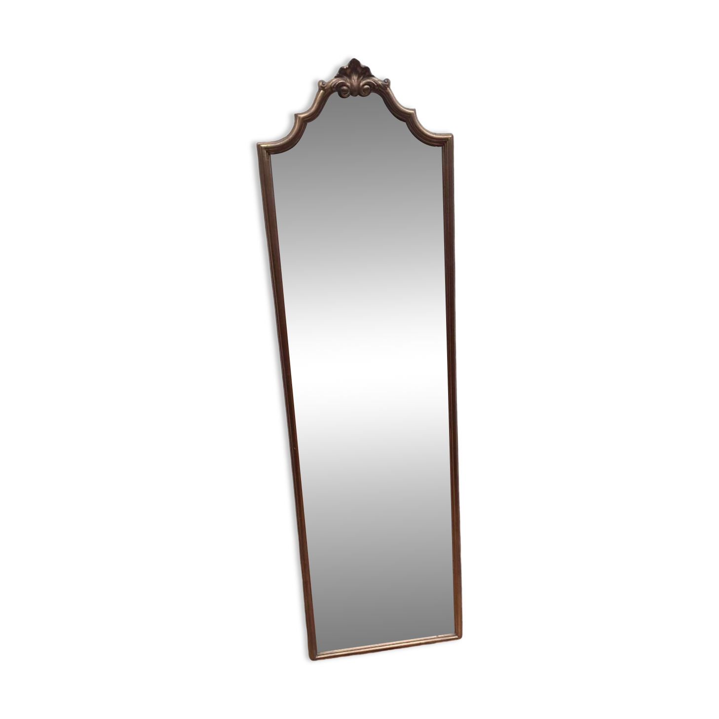 Gold frame mirror