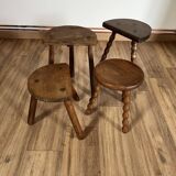 Set of 4 mismatched stools