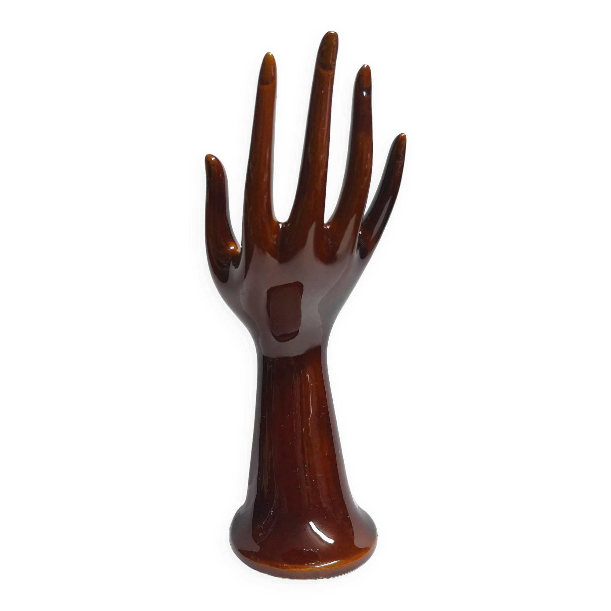 Handmade ceramic soliflore ring sizer jewelry holder