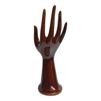 Handmade ceramic soliflore ring sizer jewelry holder