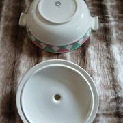 Antique soup tureen from Digoin and Sarreguemines