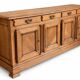 Large oak sideboard, 4 doors and 4 drawers – 233 cm