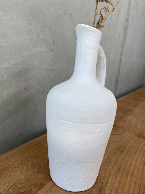 Set of 3 sandstone vases