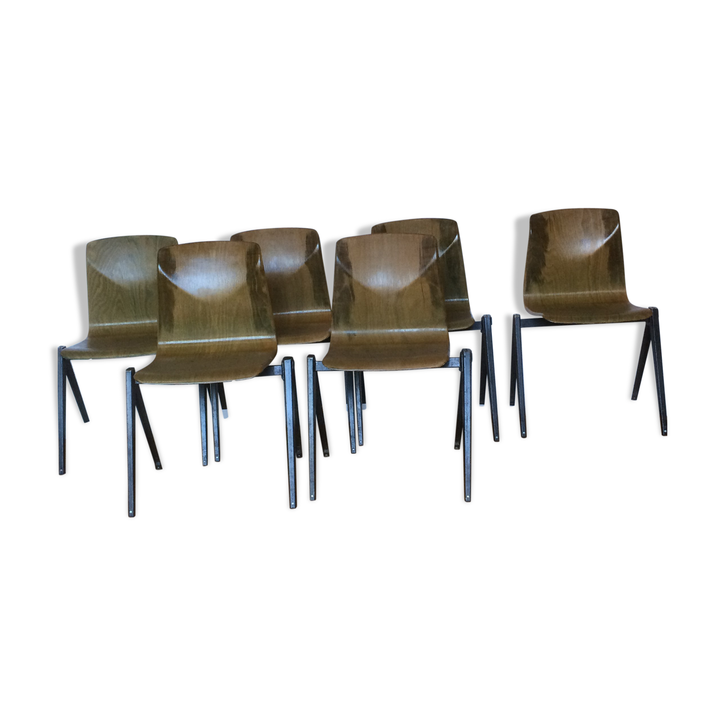 Thur op seat s22 galvanitas chairs, set of 6