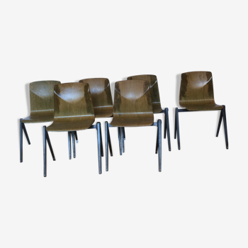 Thur op seat s22 galvanitas chairs, set of 6