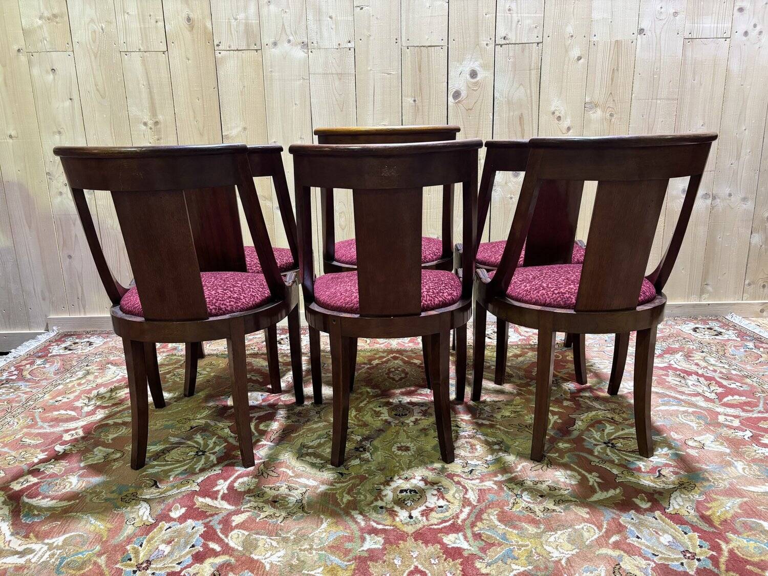 Set of 6 gondola chairs