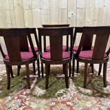 Set of 6 gondola chairs