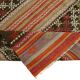 Turkish Handmade Vintage Anatolian Kilim 174 cm x 255 cm