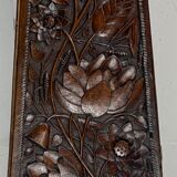 Arts and crafts hand carved pedestal, England ca 1880
