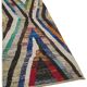 Tapis boho recyclé turc fait main 98 cm x 290 cm