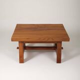 Solid wood coffee table