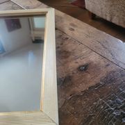 Miroir en bois doré, années 1950
