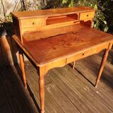 Wooden Art Nouveau desk circa 1900