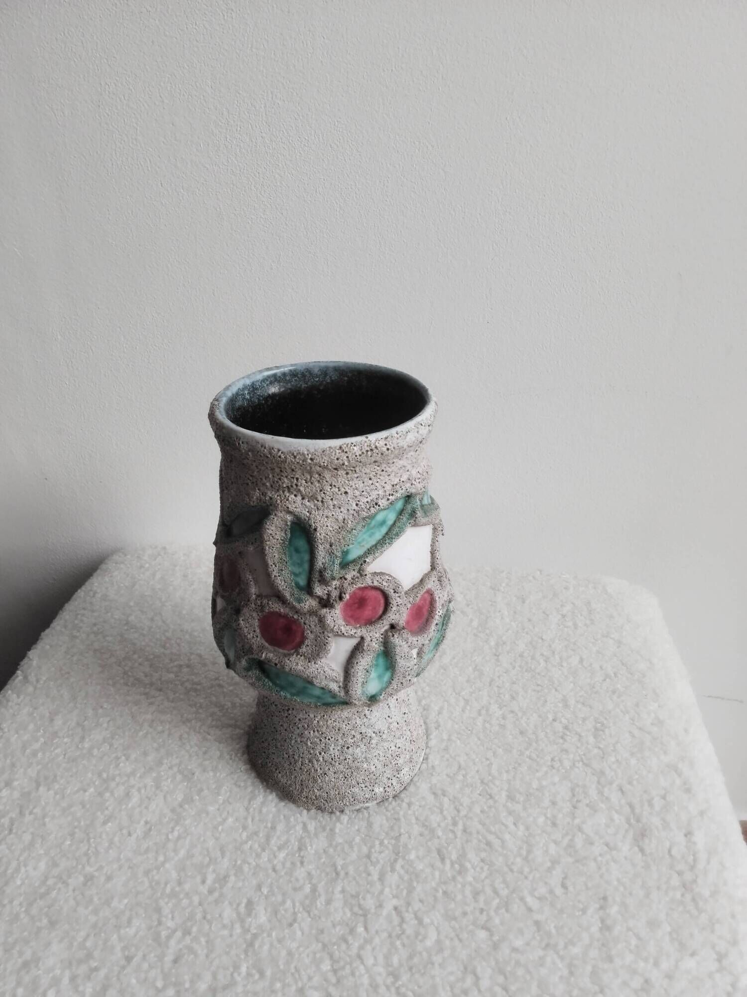 Vintage Strehla ceramic vase
