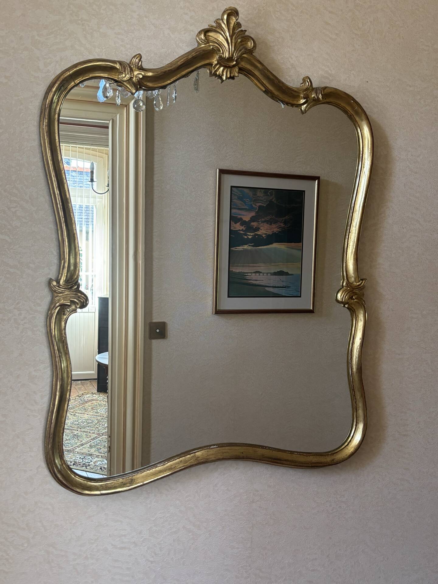 Miroir style Louis XV