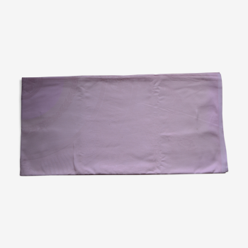Powder pink cotton tablecloth