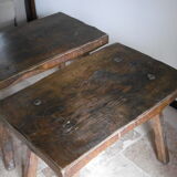 Elm wood rustic coffee table