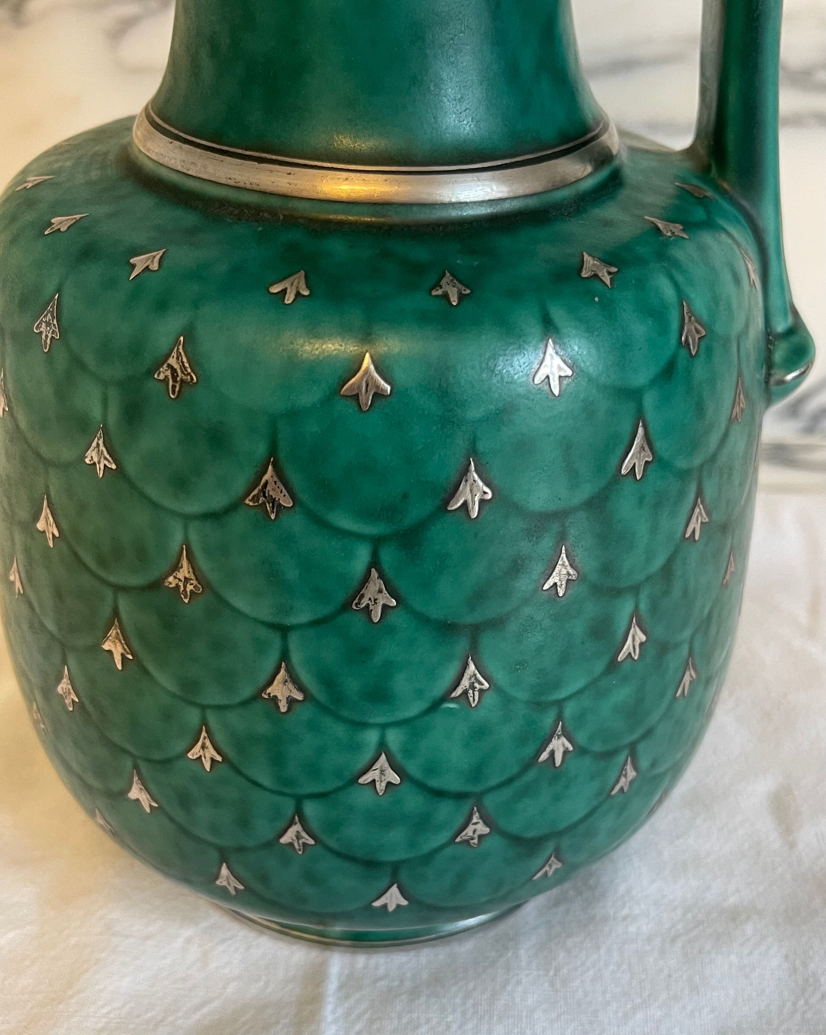 Vase Gustavsberg argenta wilhelm kage