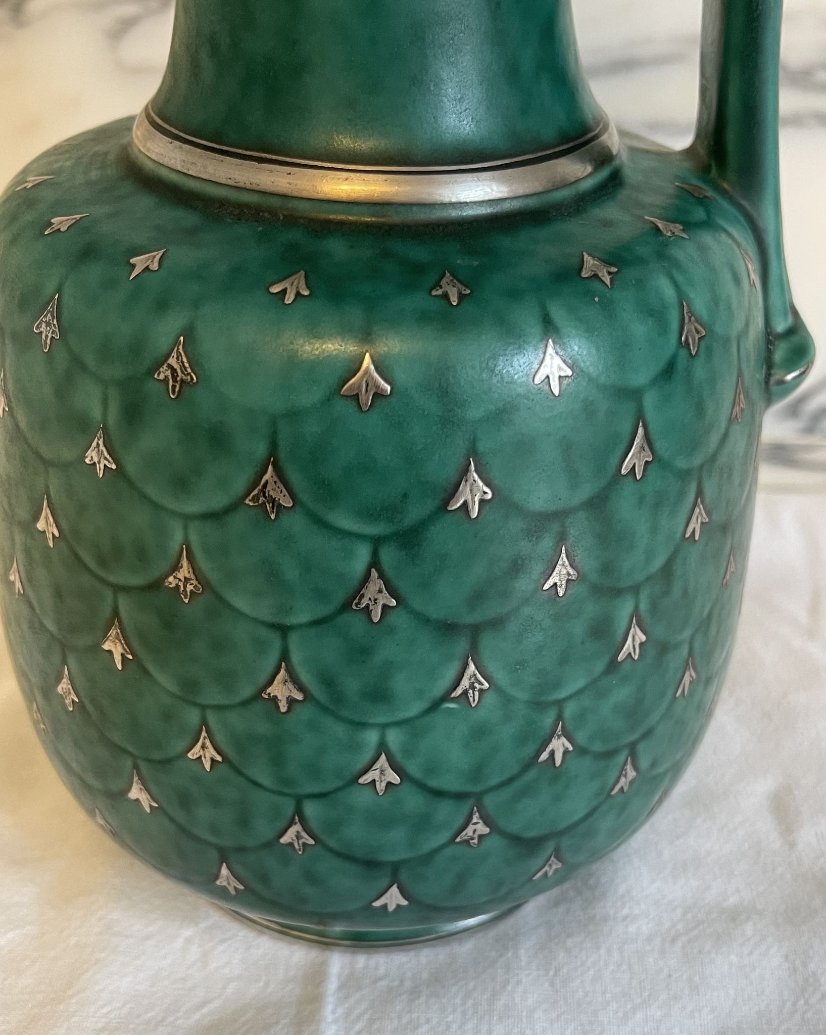 Vase Gustavsberg argenta wilhelm kage
