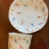 Pair of small cups and under cup