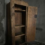18th century rustic cabinet, Spanish folk art
