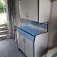Vintage kitchen buffet in formica 60s/70s