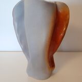 Vase Max Idlas – signed ceramic, sculptural design – unique piece – 30 cm