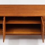 Vintage Scandinavian sideboard, teak sideboard from the 60s, 70s.