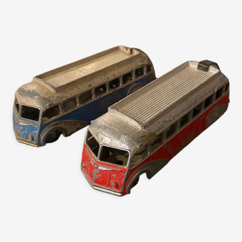 Red and blue Isobloc Cars Dinky Toys