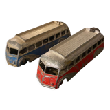 Red and blue Isobloc Cars Dinky Toys