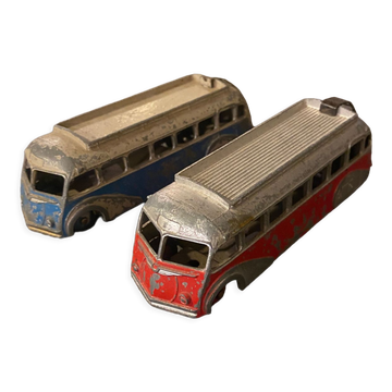Cars Isobloc rouge et bleu Dinky Toys