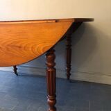 Round table with antique flaps
