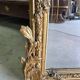 Large Louis XV gilded shell mirror from the 19th century