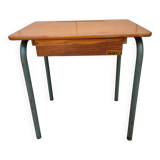 MATCO Paris Vintage School Desk with Drawer – 54 x 54 x 40 cm