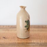 Vintage Ceramic Jug Vase With Autumnal Painting, Fall & Thanksgiving