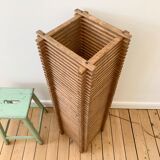 Big 1970 pine wood lamppost