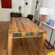 Designer wooden dining table