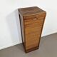 Vintage large oak shutter cabinet | 1930s