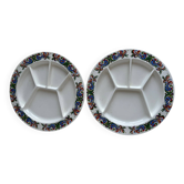 2 plats à compartiments Villeroy et Boch