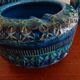 Set of 3 vintage ceramic pieces Aldo Londi for bitossi .