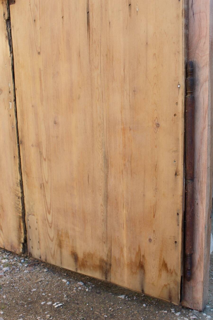 Double Door In Carved Walnut 19th Century