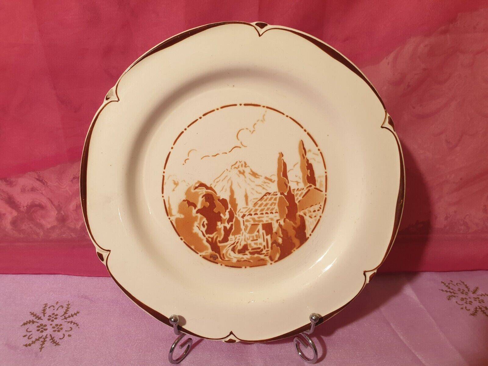 Lunéville Plate Provinces of France M Goupy Ref 1