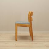 Ensemble de cinq chaises en frêne, design danois, années 1960, designer : Kurt Østervig, éditeur : FDB Møbler