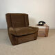 Steiner lounge chair in brown corduroy – 1970s