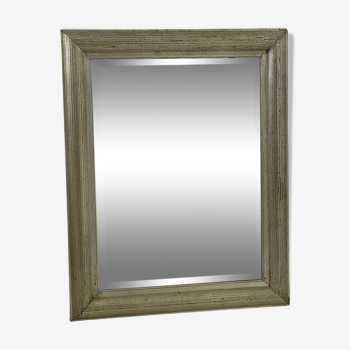 Vintage 40's beveled mercury mirror